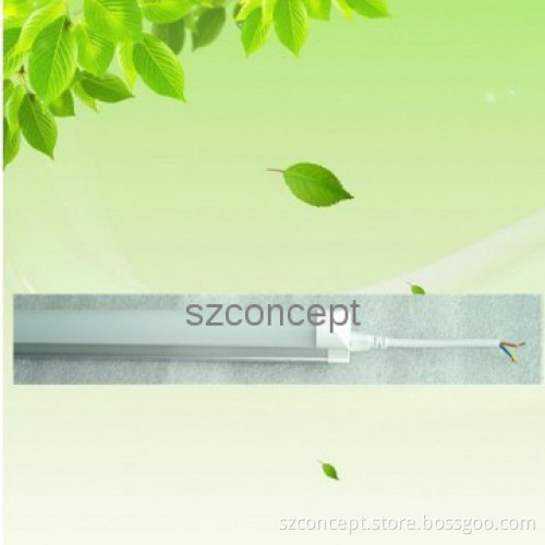 T8 1.2M tube with bracket, 18W,2835 SMD, Aluminum housing and PC cove